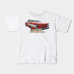 1957 Pontiac Super Chief Hardtop Sedan Kids T-Shirt